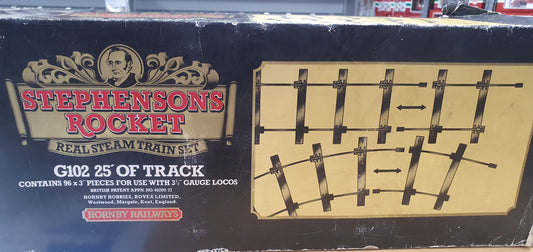 Hornby Stephensons Rocket Accessories 25' Track Pack G102