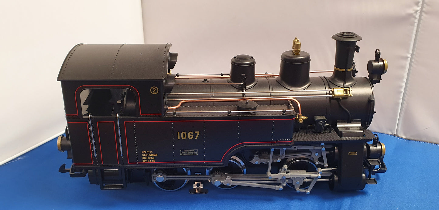 LGB Ballenberg steam cog locomotive. 20275