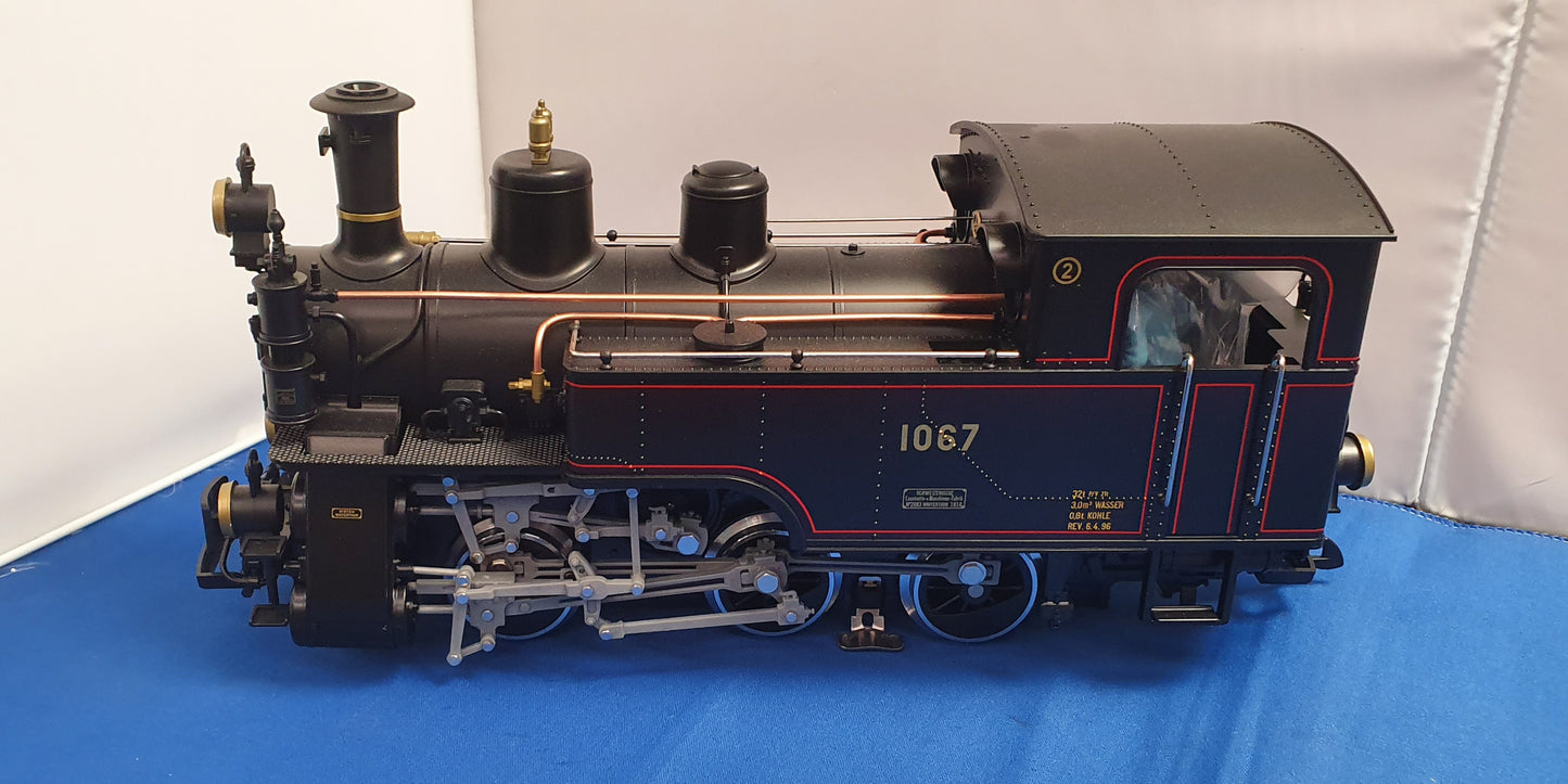 LGB Ballenberg steam cog locomotive. 20275
