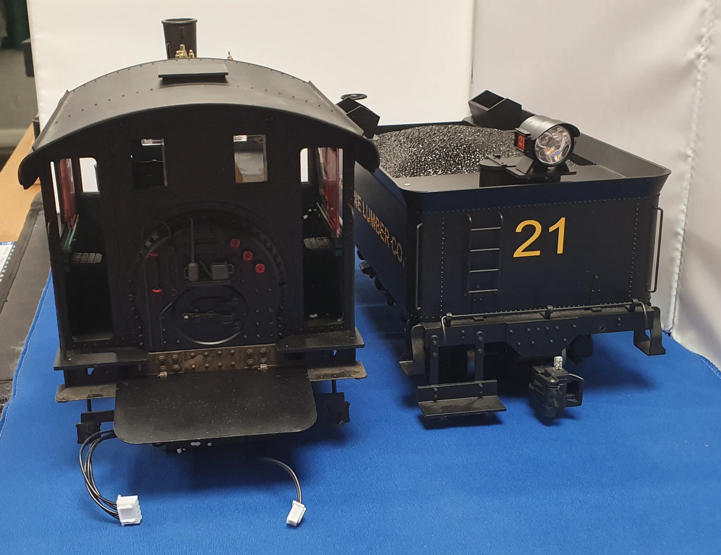 Bachmann - Yellow pine lumber co steam locomotive. 81294