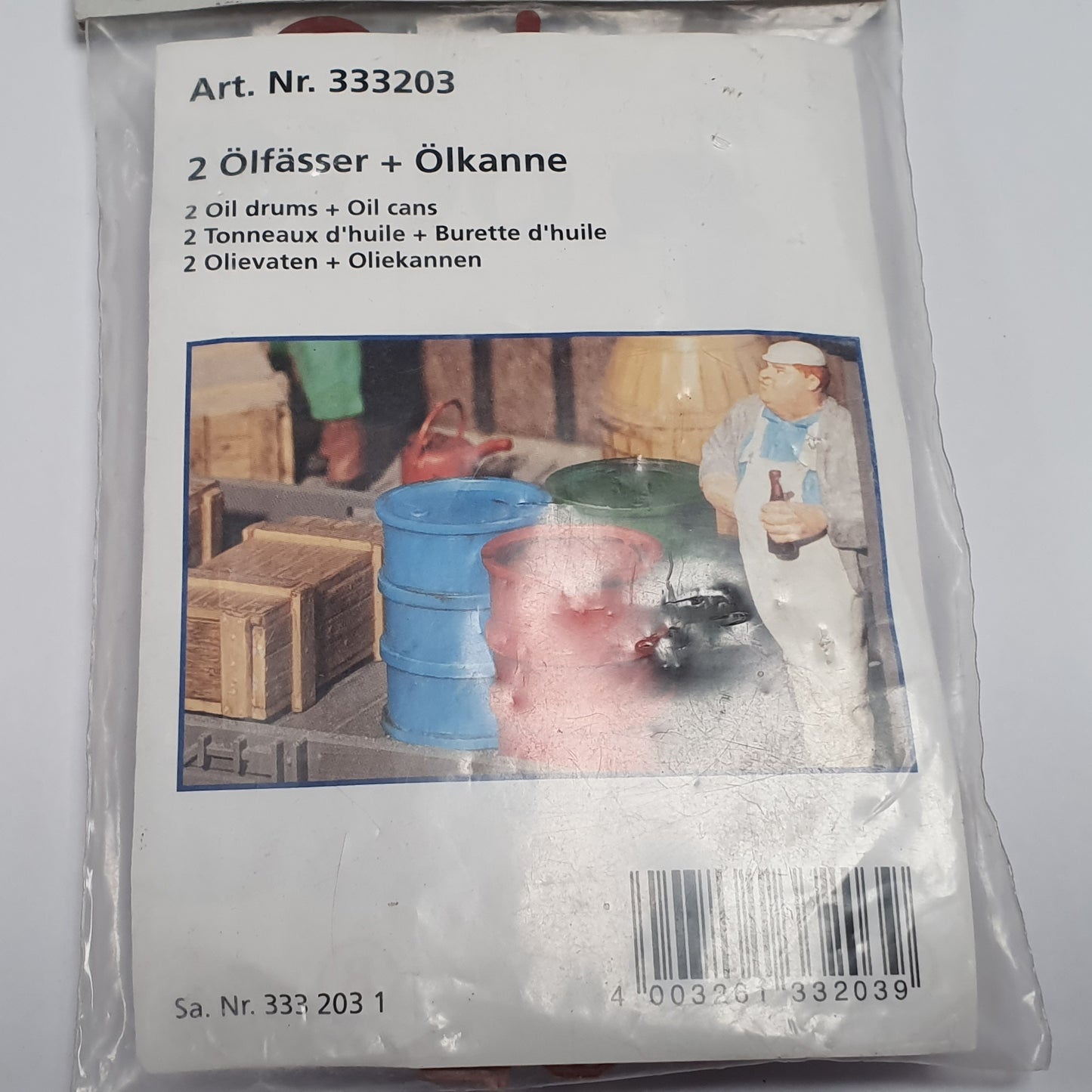 POLA Two oil drums. 333203