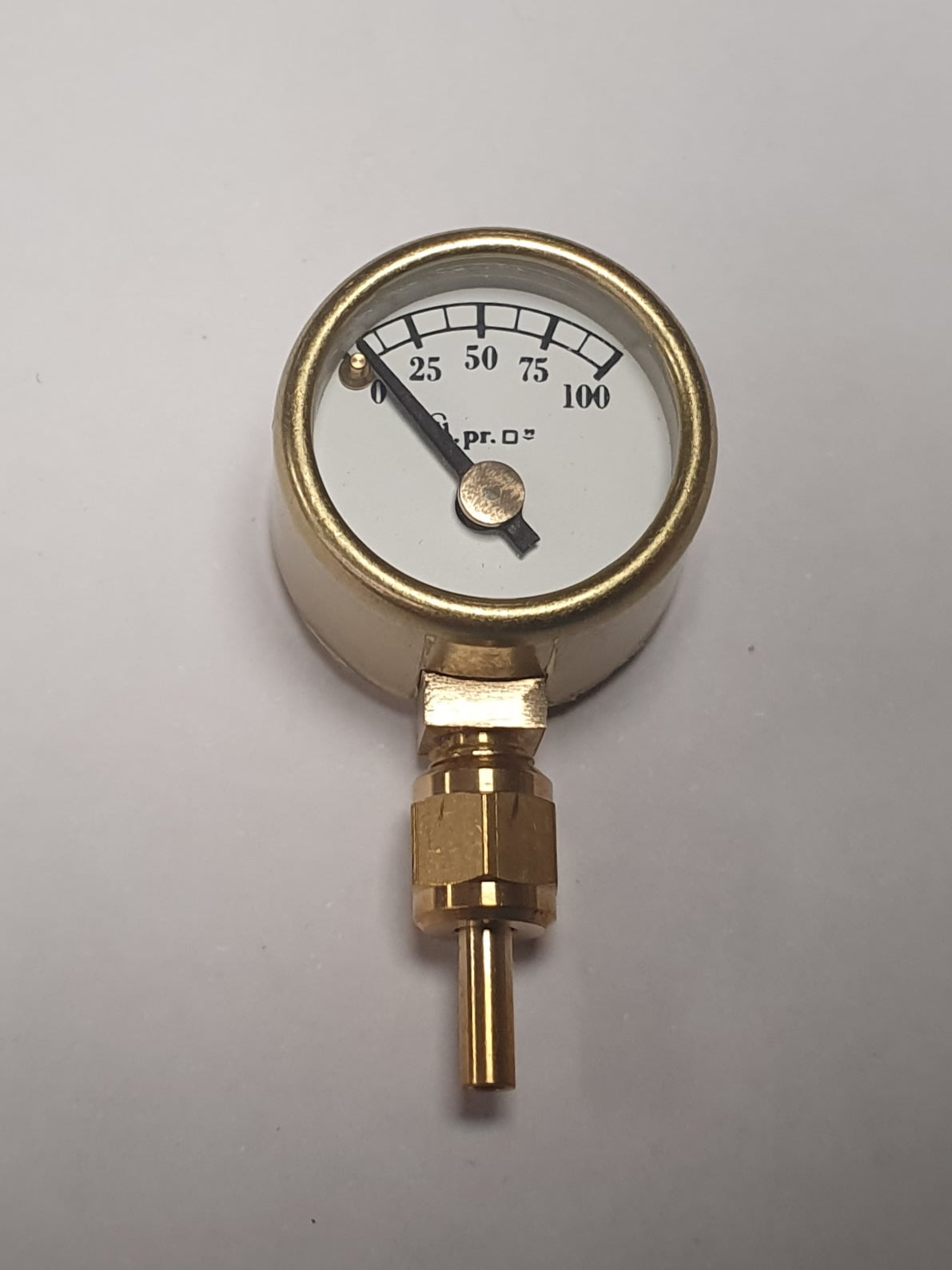 Tony Green Steam Fittings : 3/4" dia Pressure Gauge 0 - 100 PSI G185