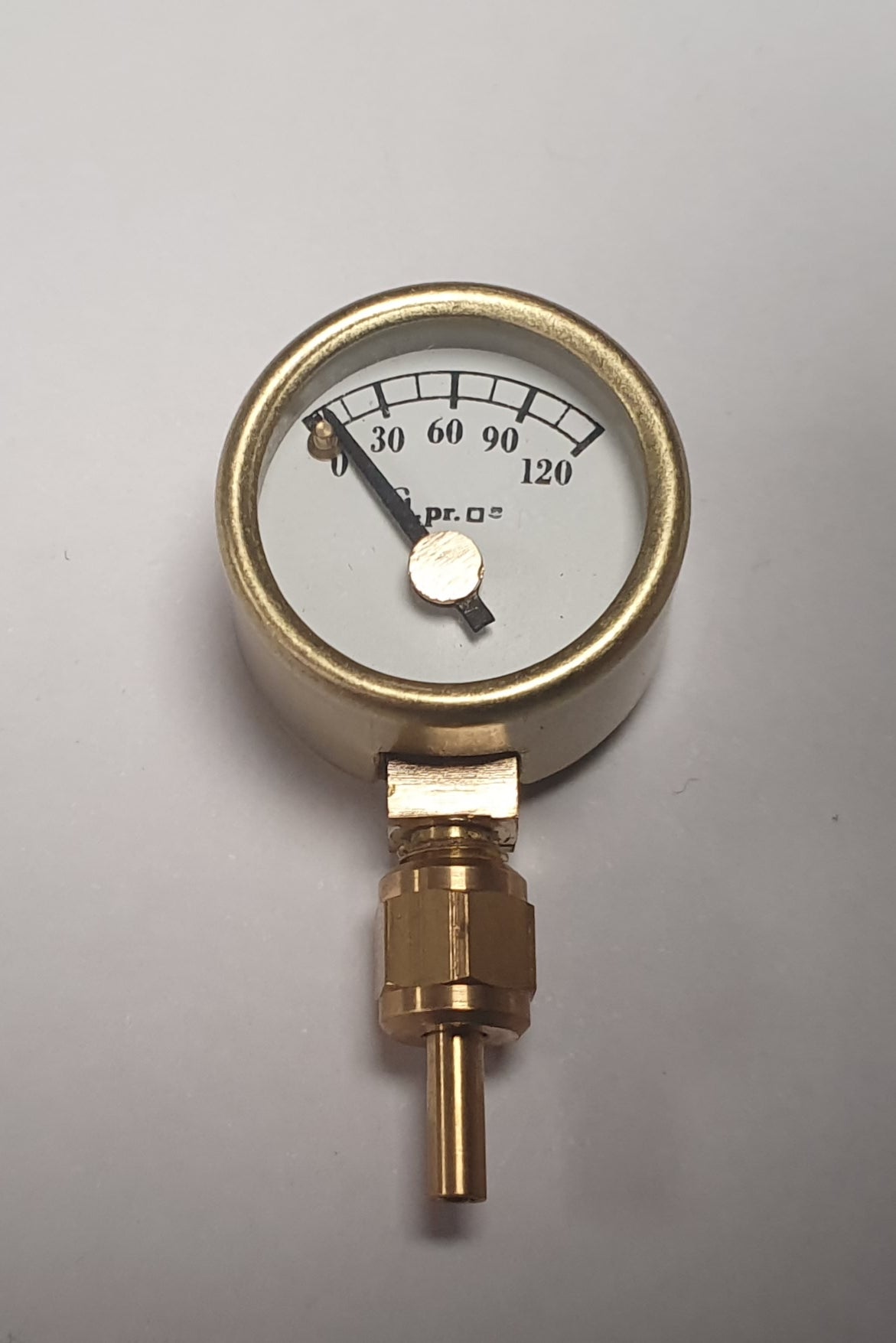 Tony Green Steam Fittings : 3/4" dia Pressure Gauge 0 - 120 PSI G186