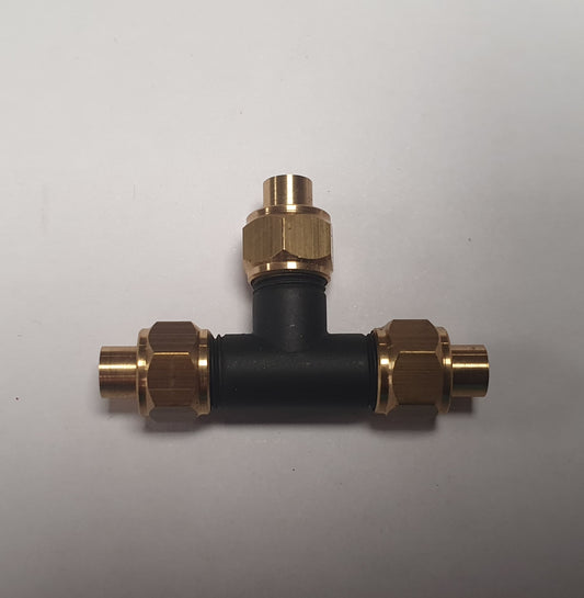 Tony Green Steam Fittings : 3/16th TEE - G190A