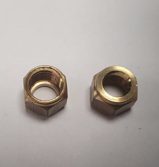 Tony Green Steam Fittings : 3/16th x 40tpi Nuts  - G195A