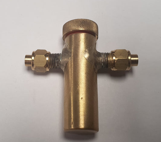 Tony Green Steam Fittings : 1/4" x 40 tpi  Mini oiler G235A