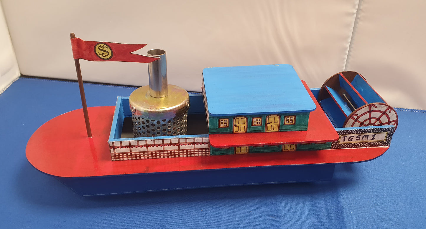 Steam Engine - USE Kit Mississippi steam boat Kit No 5