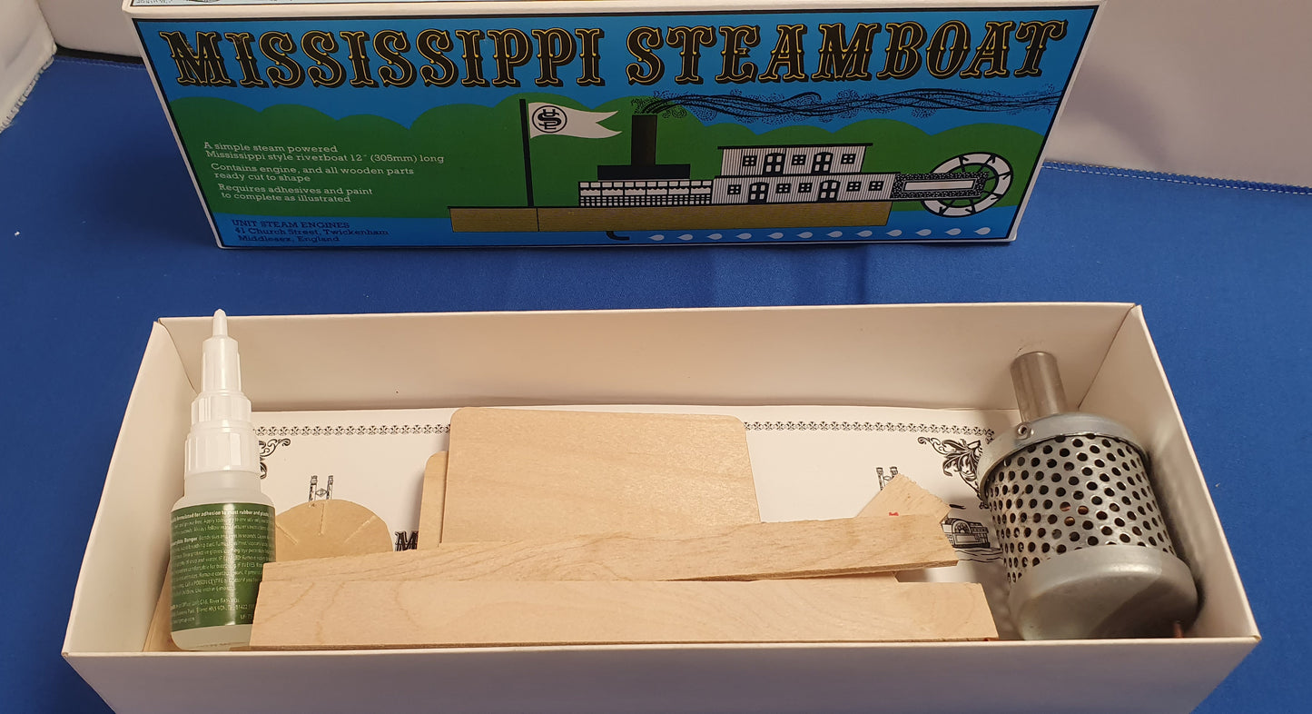 Steam Engine - USE Kit Mississippi steam boat Kit No 5