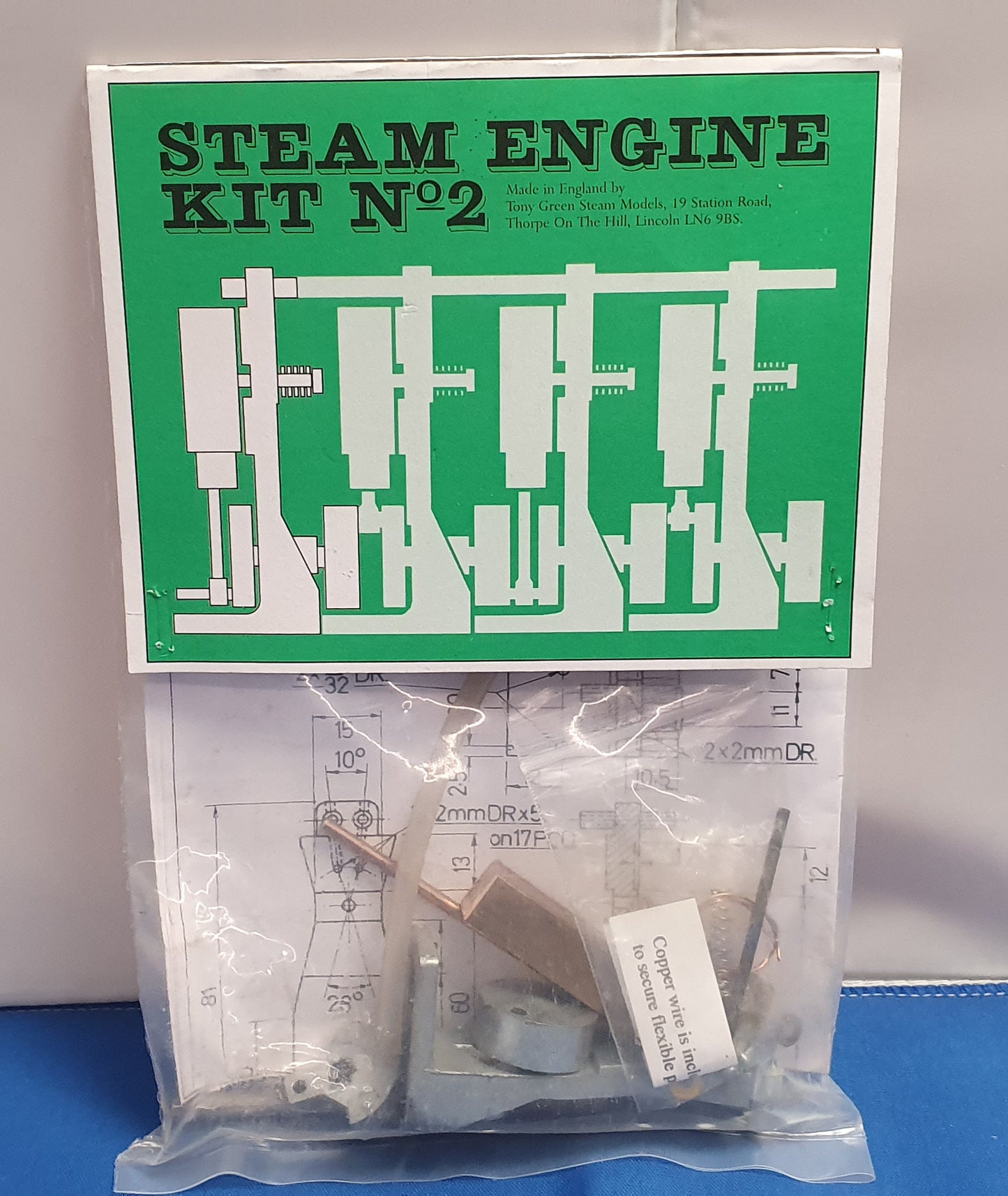 Steam Engine - USE Kit No2 Unmachined kit.