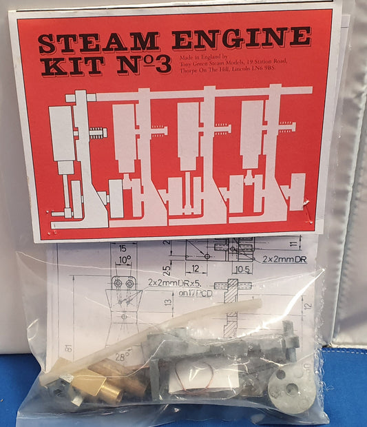 Steam Engine - USE Kit No3 Parted machined.