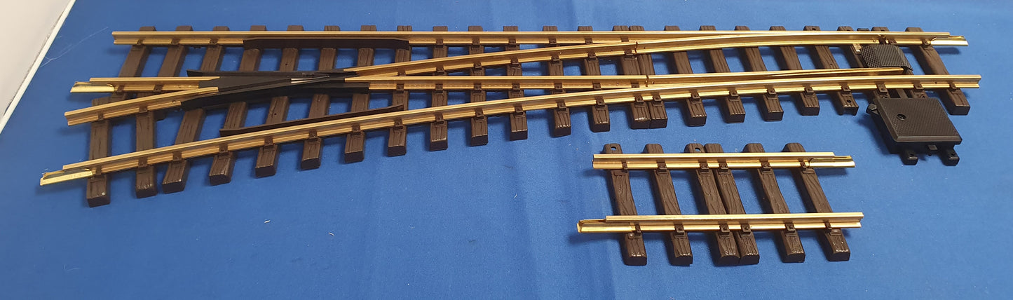 LGB G Scale R5 left hand manual point. L18150