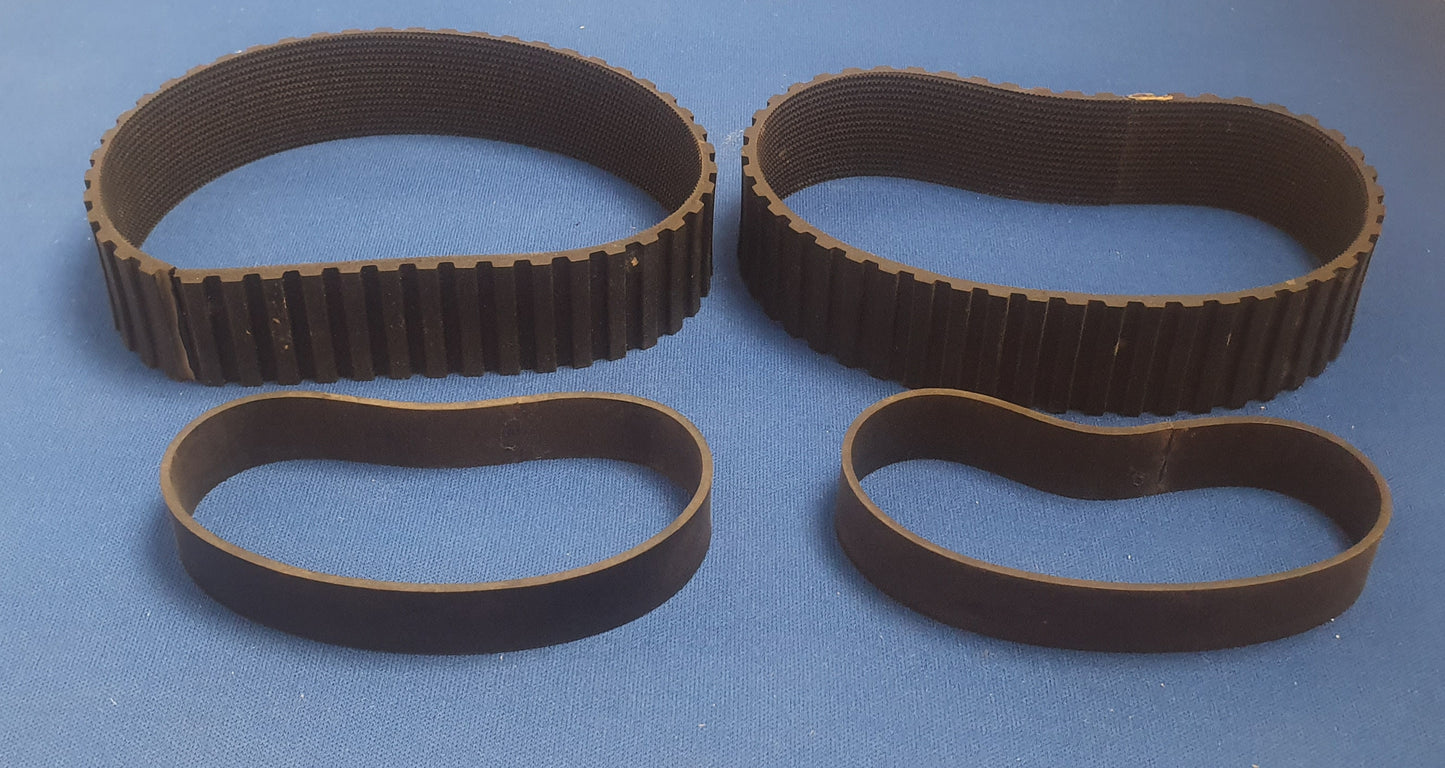 WILESCO Traction engine tyre set. G83
