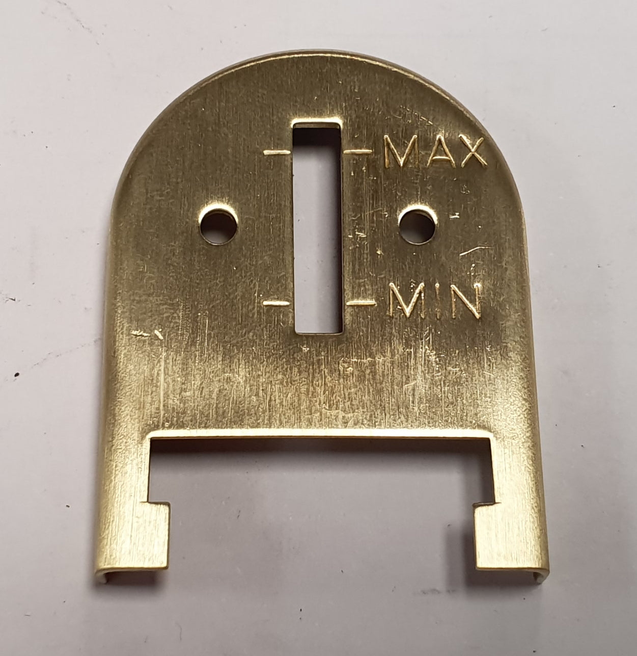 Mamod / MSS Steam Loco Brass boiler back plate