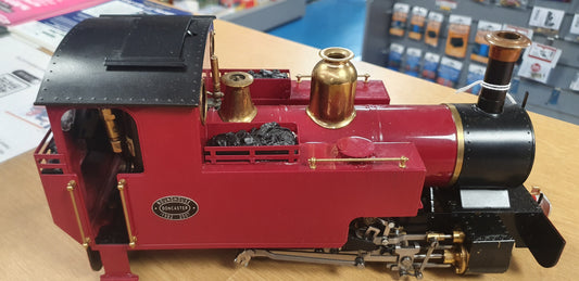 NOW REDUCED!! Roundhouse Live steam Loco. Silver Lady 0-6-0 Tank Locomotive.MBLY11346