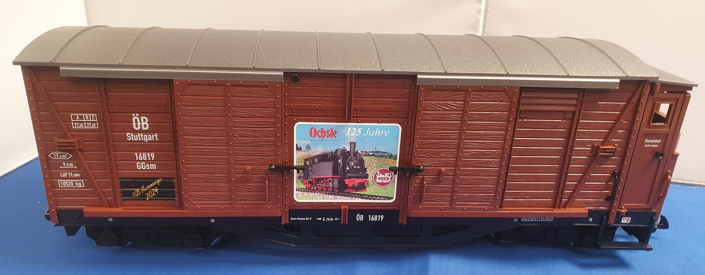 LGB "MTV Museum Railroad" LGB Museum Car for 2024 41024