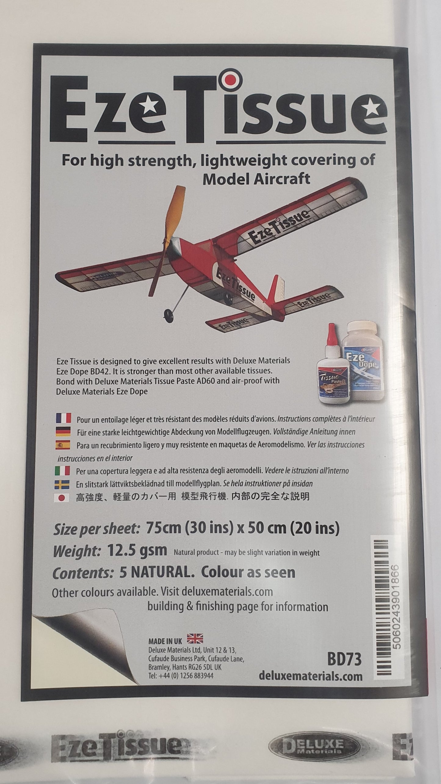 DELUXE MATERALS Eze Tissue BD73