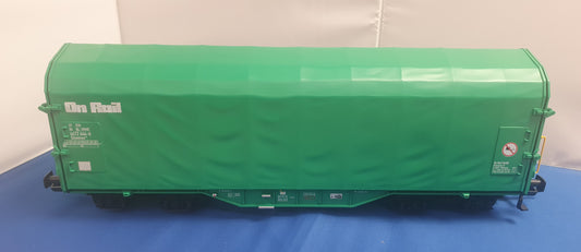 PIKO G Scale COVED WAGON SHIMMNS ONRAIL.  37017