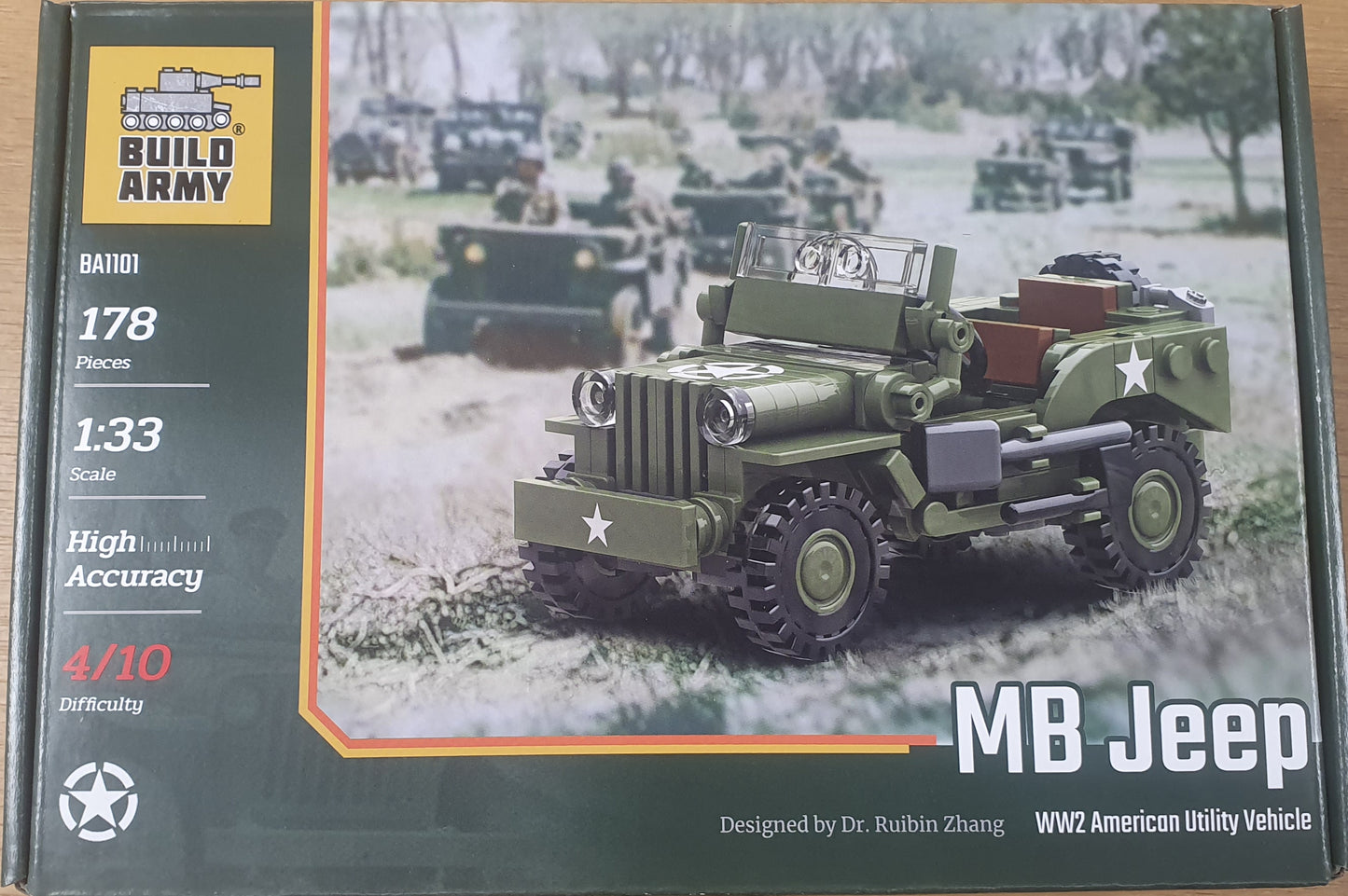 WW2 AMERICAN WILLYS MB JEEP. B1101