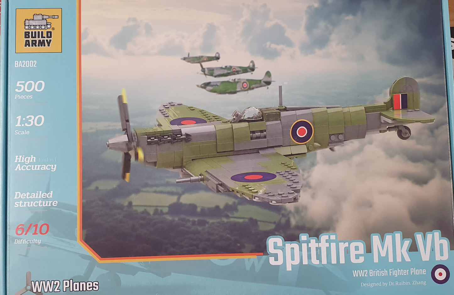 WW2 BRITISH SPITFIRE MK Vb BA2002