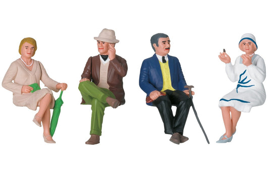LGB Set of Figures for the Orient Express in seated poses. 53009