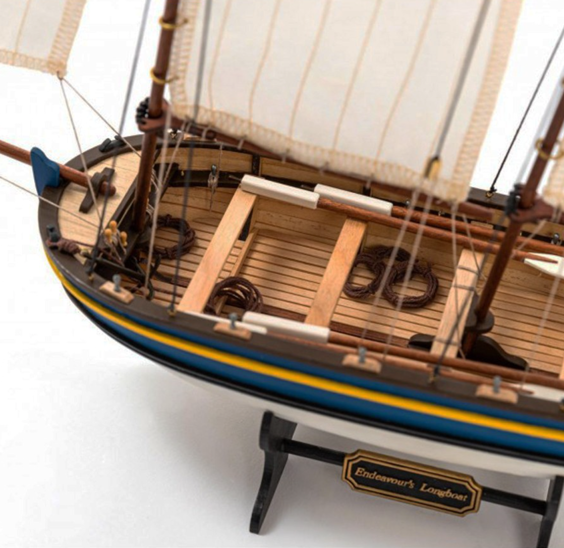 Artesania Latina HMS Endeavour's Longboat 1:50 Wood Model Kit