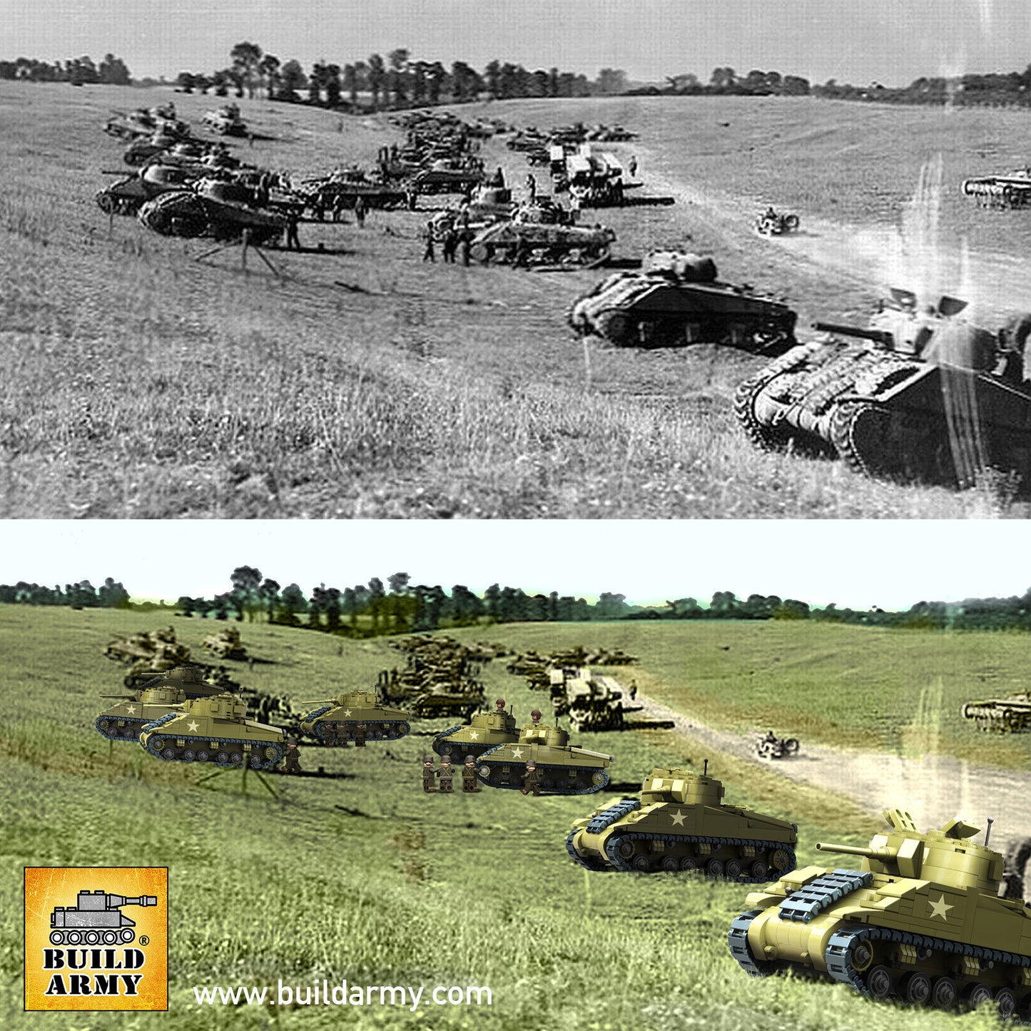 M4 Sherman - 785pcs - BA1001