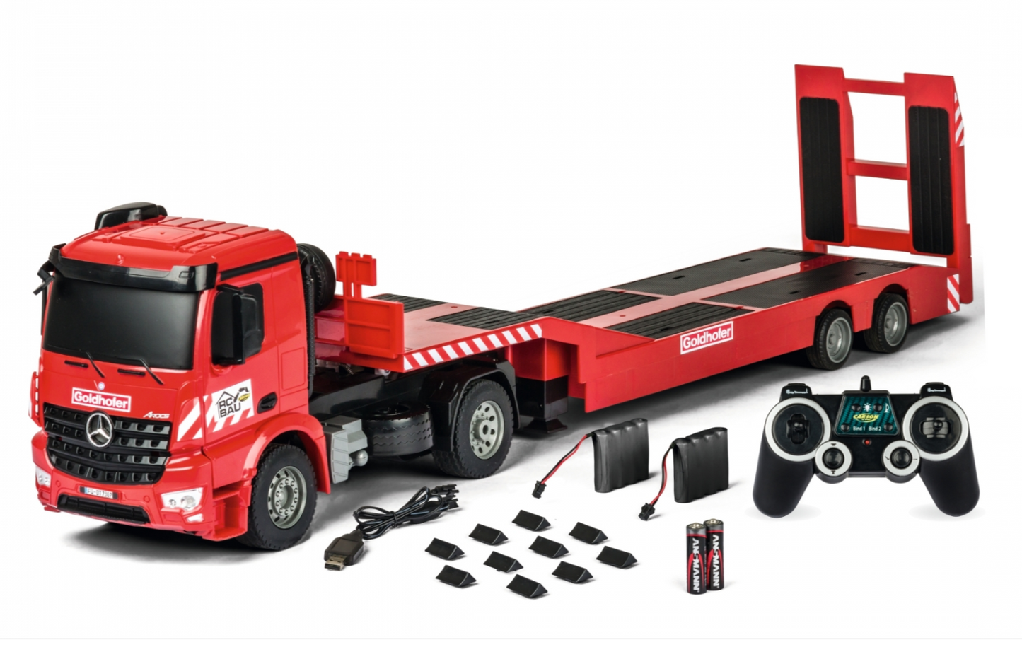 Carson 1/20th Scale RC Mercedes Arcos Lowloader