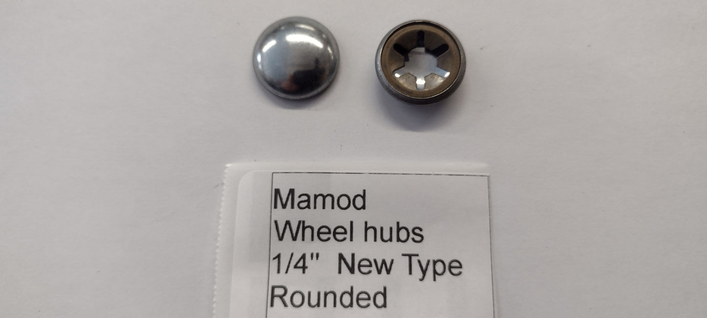Mamod Wheel Hubs 1/4" New Type Rounded
