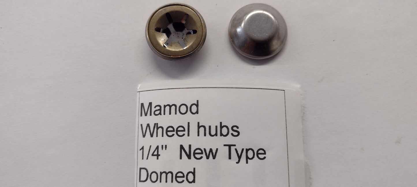 Mamod Wheel Hubs 1/4" New Type Domed