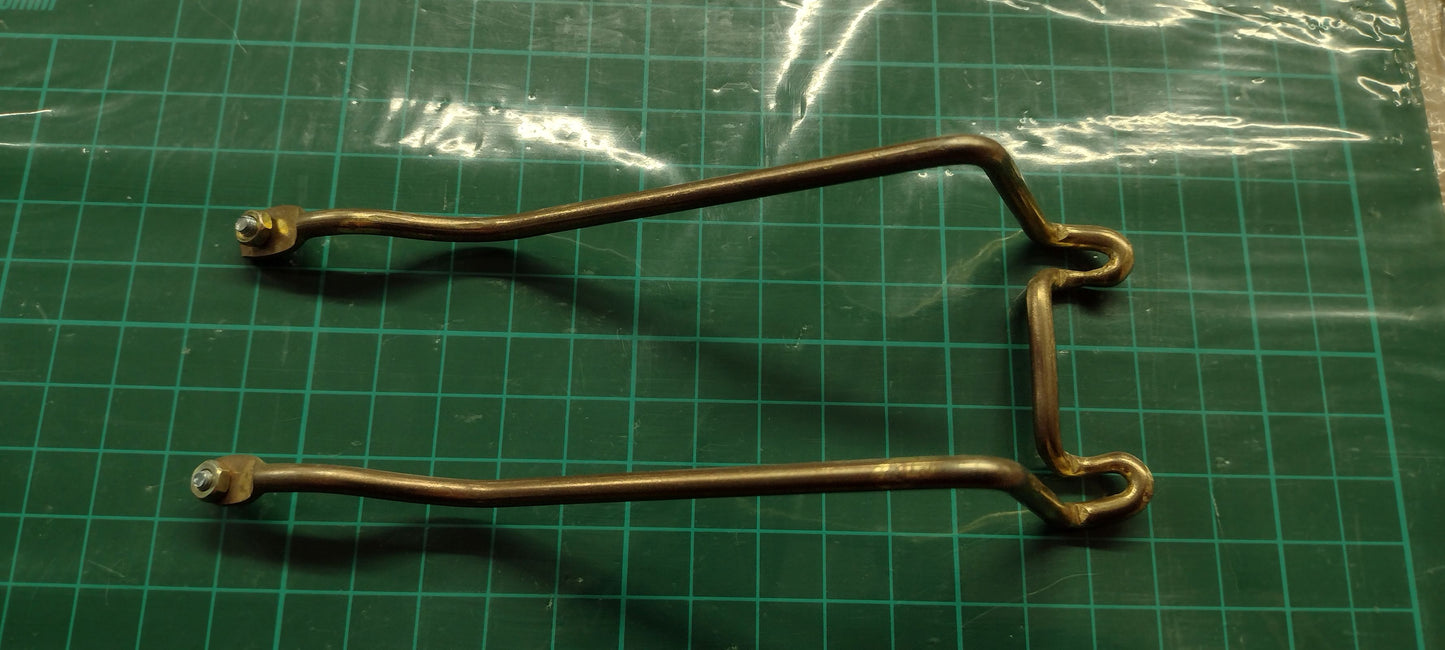 Mamod New Type Canopy Bracket Brass G35B