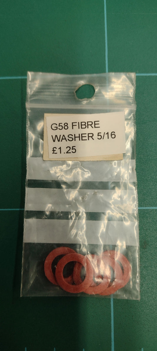 G58 Fibre Washer 5/16" x5