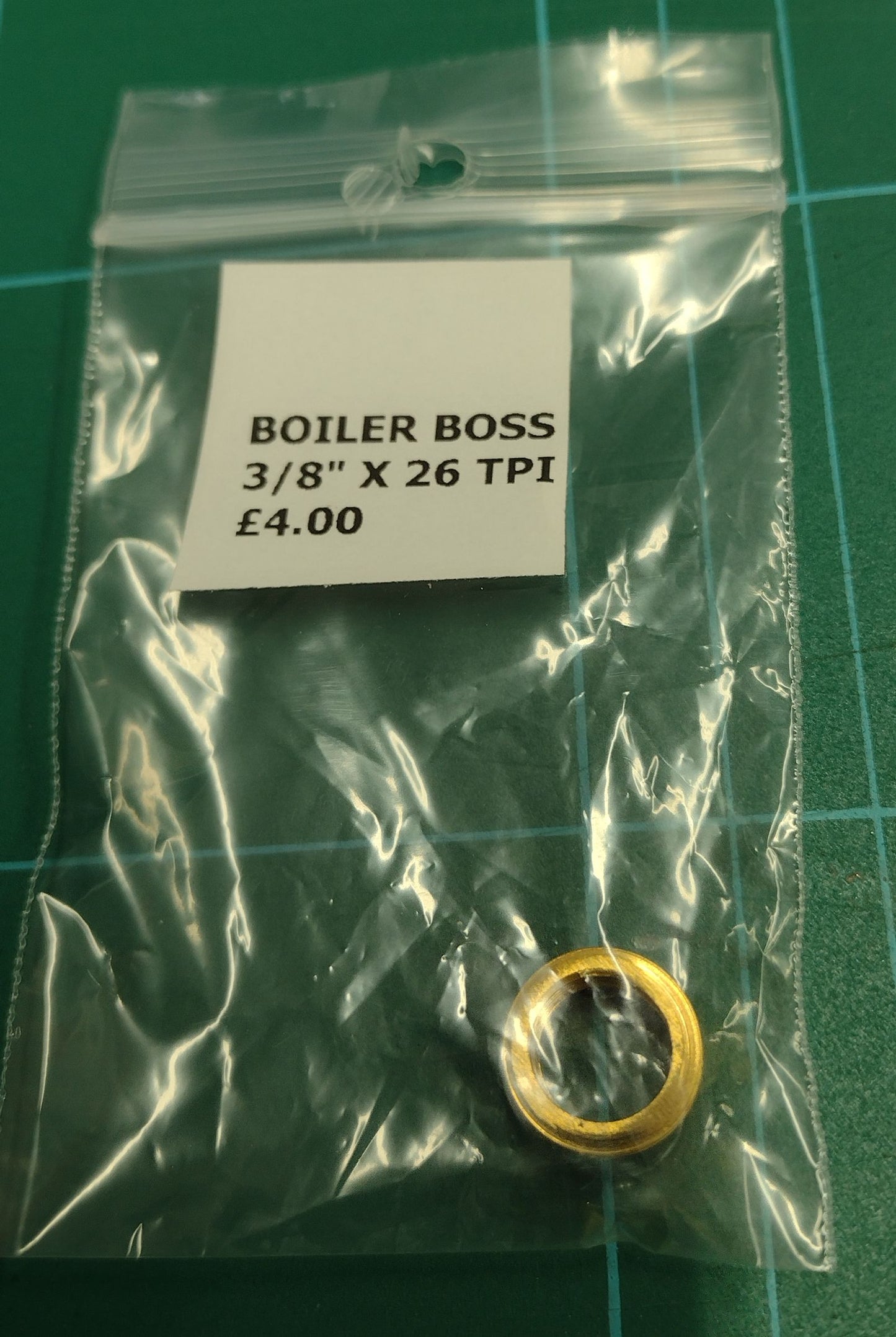 Boiler boss 3/8" X 26 tpi