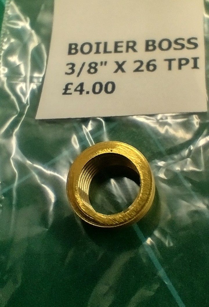 Boiler boss 3/8" X 26 tpi