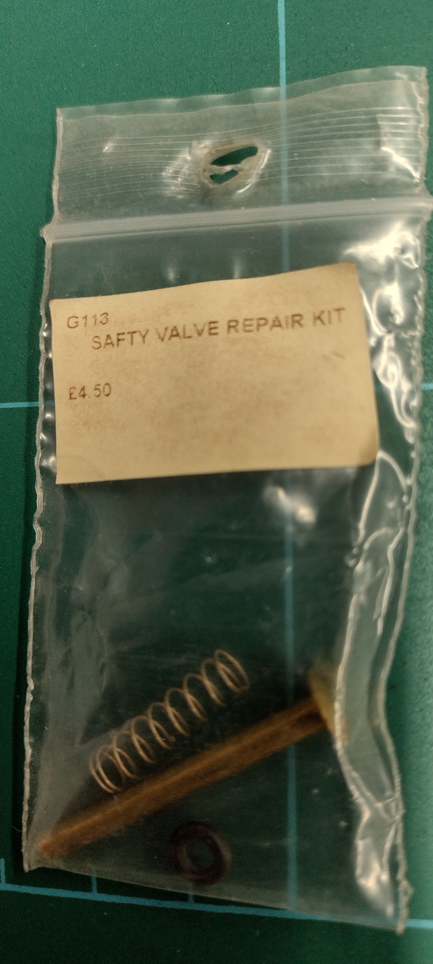 Mamod Safety valve repair kit G113