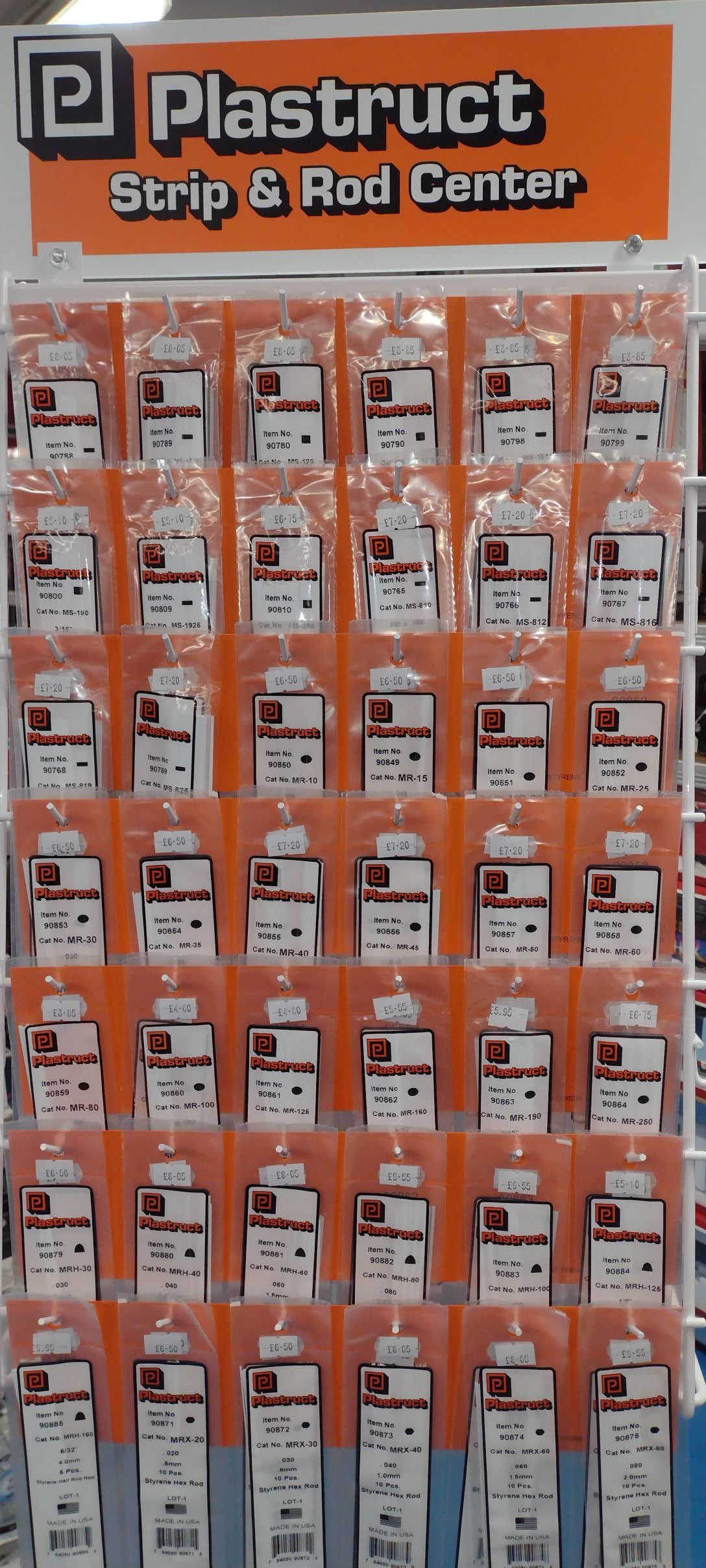 Plastruct Strip and Rod Center