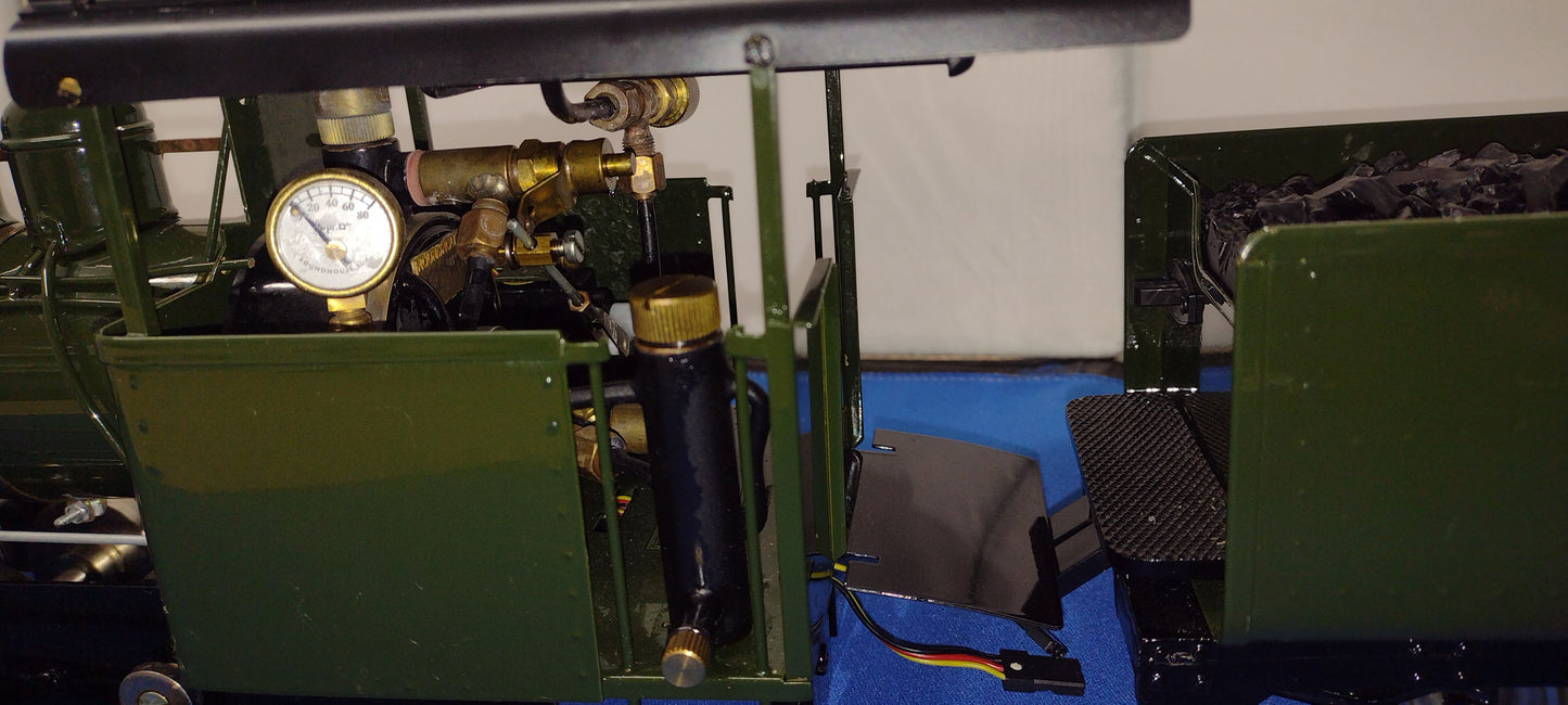 NOW REDUCED!! Roundhouse Live steam Loco. Fowler 0-6-2 in Green