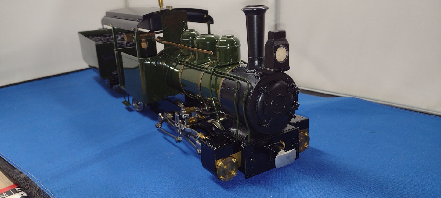 NOW REDUCED!! Roundhouse Live steam Loco. Fowler 0-6-2 in Green