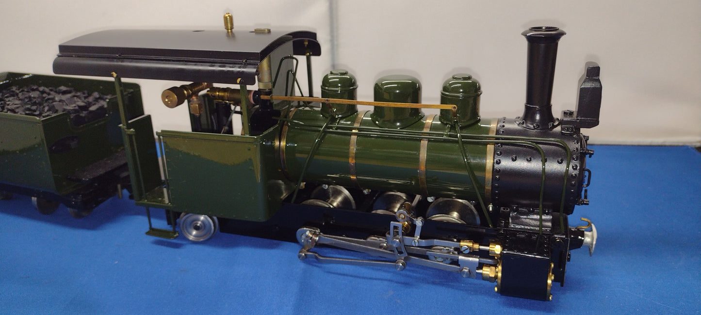 NOW REDUCED!! Roundhouse Live steam Loco. Fowler 0-6-2 in Green