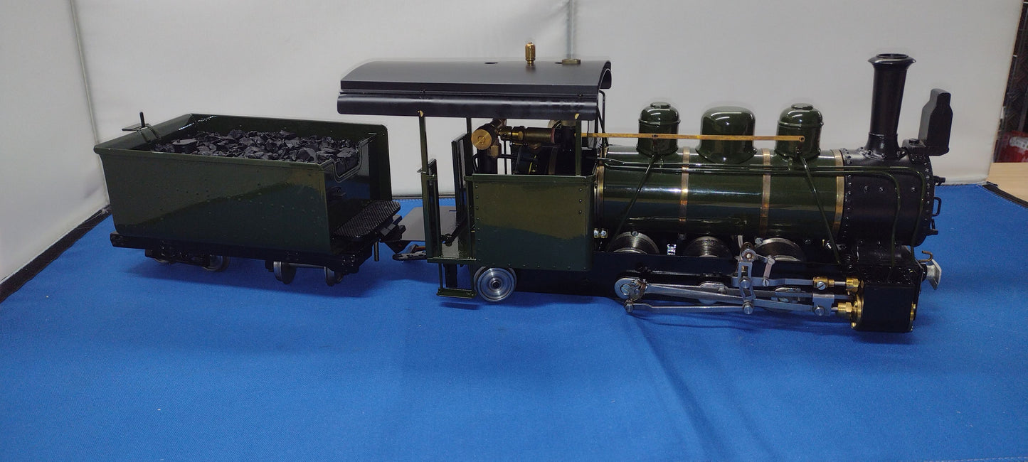 NOW REDUCED!! Roundhouse Live steam Loco. Fowler 0-6-2 in Green