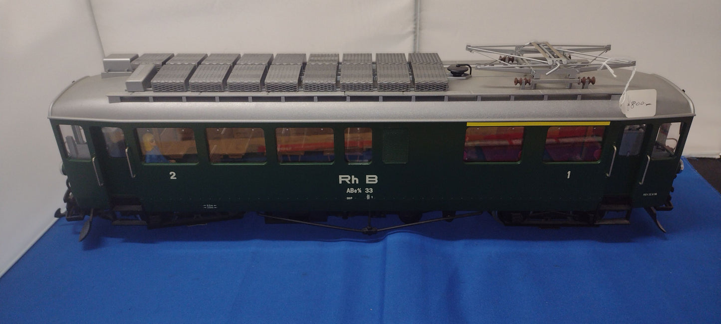 LGB 23390 RhB Class ABe 4/4 33 Powered Rail Car (Second Hand)