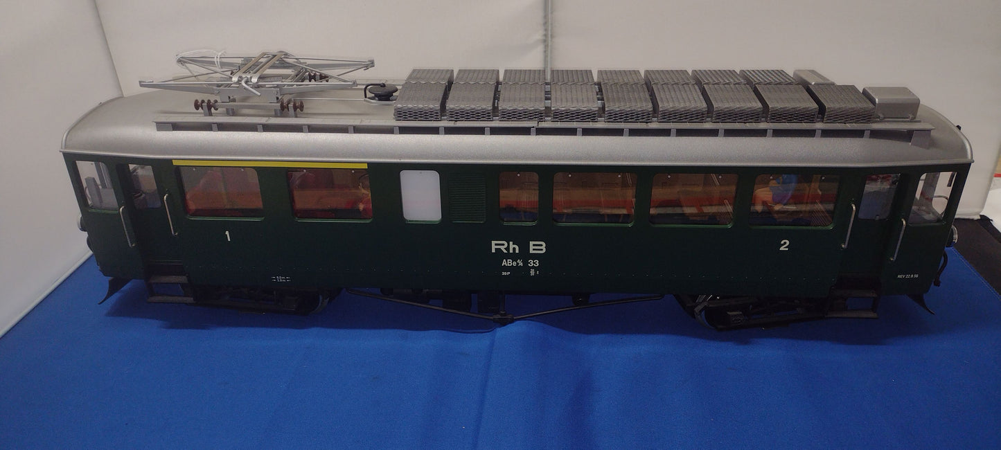 LGB 23390 RhB Class ABe 4/4 33 Powered Rail Car (Second Hand)