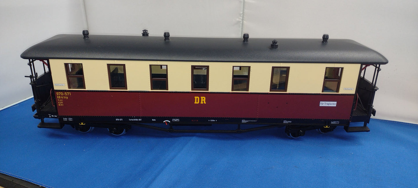 LGB G Scale Schönheide Museum Railroad Passenger Car 36352 (second Hand)