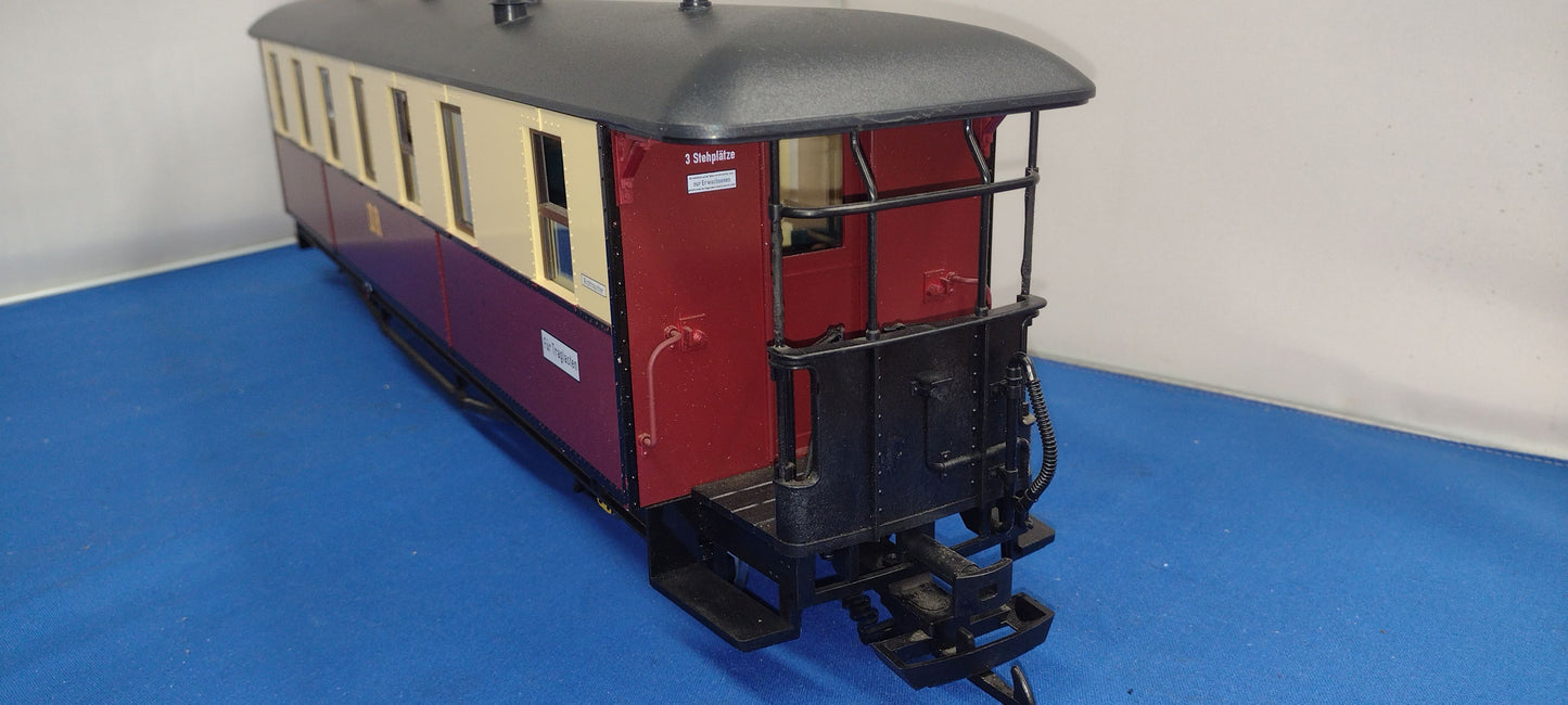 LGB G Scale Schönheide Museum Railroad Passenger Car 36352 (second Hand)