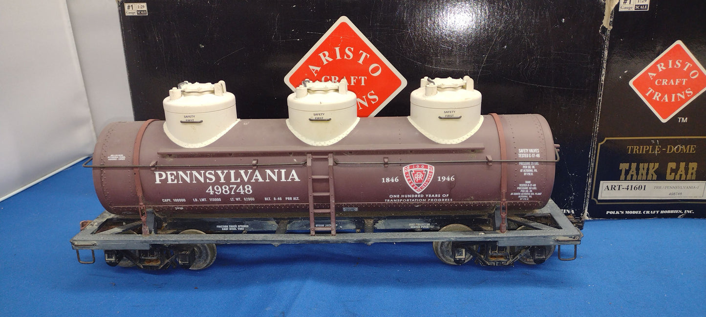 Aristocraft 3 Dome Tanker (Used) 41601