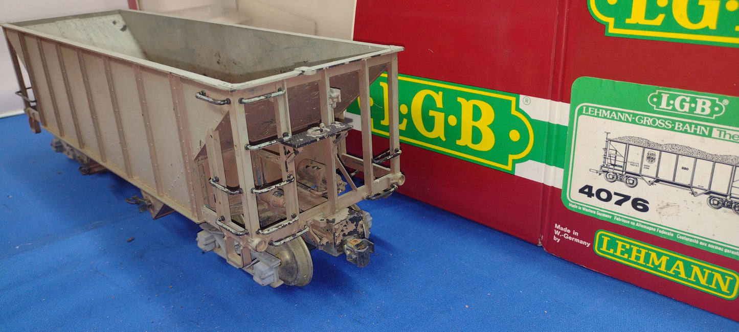 LGB Hopper Car, G Scale Used - 4076