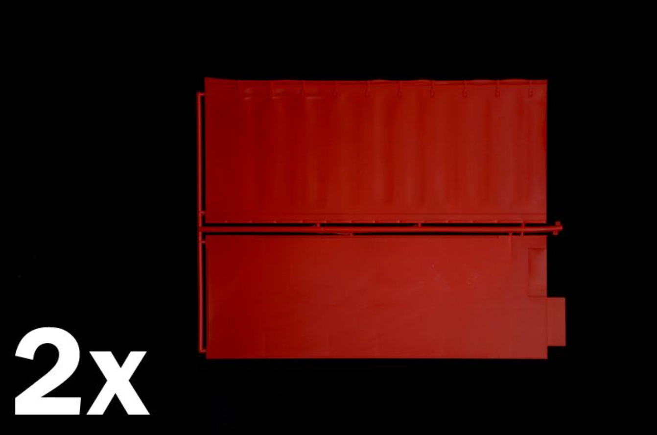 Italeri 1/24 CURTAINSIDE TRAILER "Schoeni.ch" - 3918
