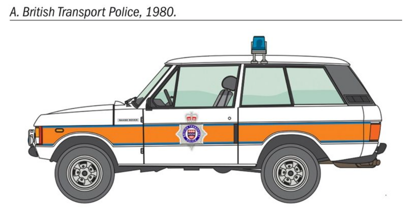 Italeri 1/24 Police Range Rover - 3661