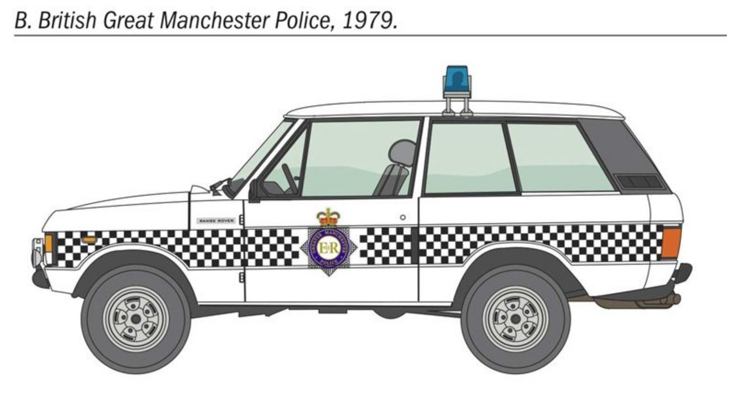 Italeri 1/24 Police Range Rover - 3661