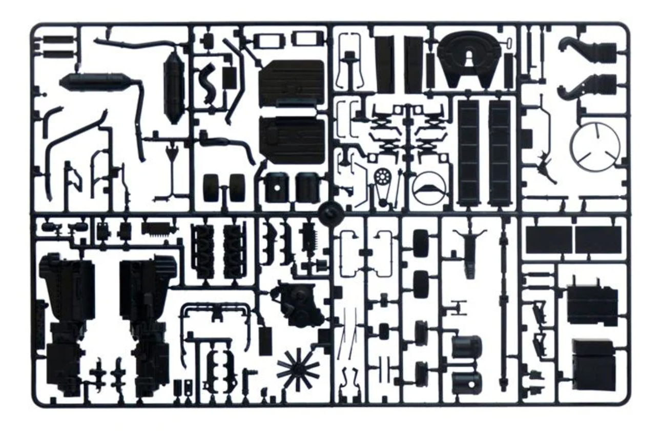 Italeri 1/24th Scania 143M Topline 4x2 Scale Plastic Kit - 3910