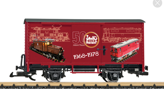 LGB Anniversary Boxcar G Scale - 40501